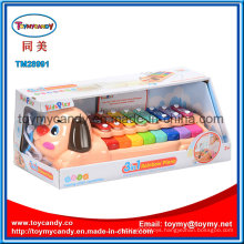 Baby Musical Instrument Cartoon Dog Animal Rainbow Piano Toy